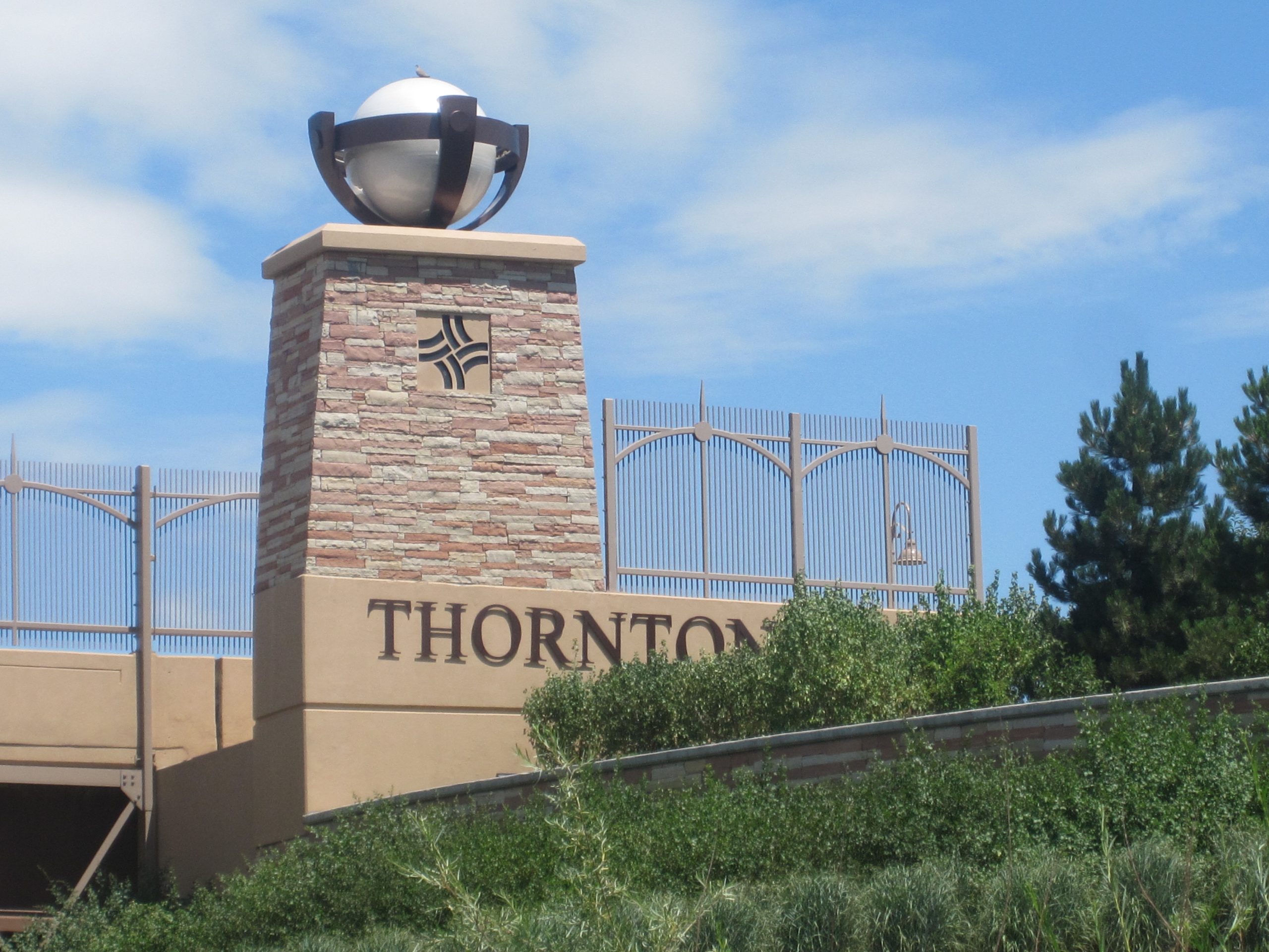 Thornton Welcome sign